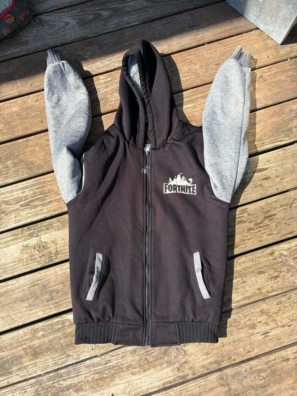 Fortnite Fleece-Lined Zip-Up Hoodie Jacket